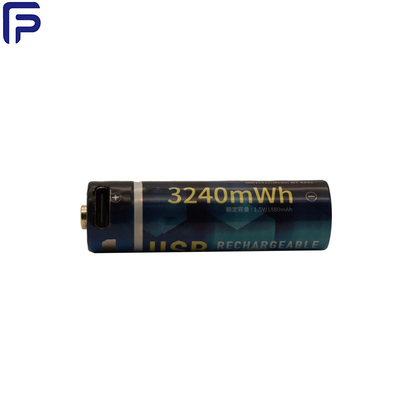 Lithium Ion NCR 18650 Battery , USB Rechargeable Battery 3240mAh