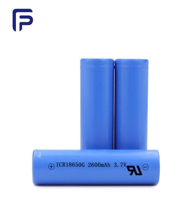 OEM 3.7V 2600mAh Battery , 18650C Lithium Ion Battery Rechargeable
