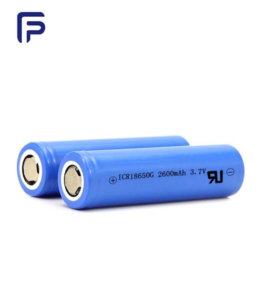 OEM 3.7V 2600mAh Battery , 18650C Lithium Ion Battery Rechargeable