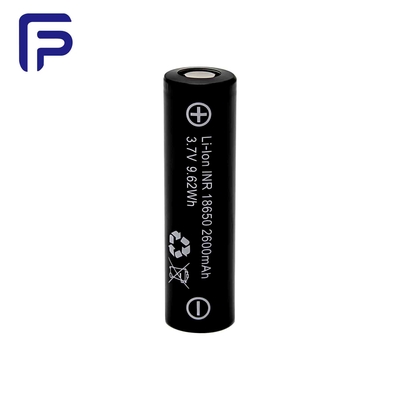 3.7 V 2600mAh Consumer Lithium Ion Battery Cells Rechargeable PVC Material