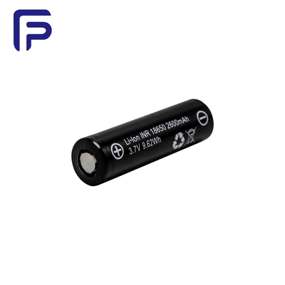 3.7 V 2600mAh Consumer Lithium Ion Battery Cells Rechargeable PVC Material