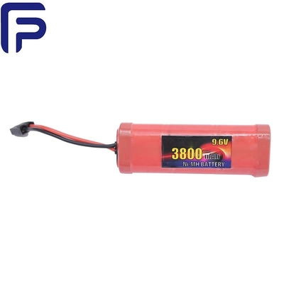 3800mAh PCB 500のサイクル寿命の再充電可能なNI Mh電池9.6のボルト680mA